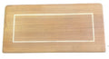 Chris Craft 26 Catalina Solid Teak w/ White Inlay Foot Rest 016-2655