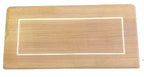 Chris Craft 26 Catalina Solid Teak w/ White Inlay Foot Rest 016-2655
