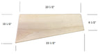 Chris Craft 28 Corsair Solid Maple Cabin Step 016-9564