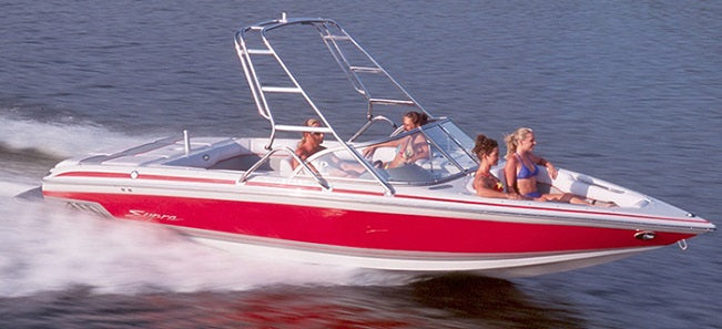 Skiers Choice 2003 Supra Sunsport V Sunbrella Jockey Red Cockpit Cover