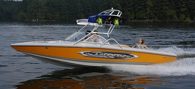 Skiers Choice 2004 Supra Launch LTS Sunbrella Cadet Gray Tonneau Cover SC104494