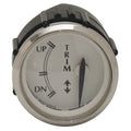 Johnson / Evinrude / OMC 2" Retro Newport Silver Trim Gauge 0775798 (GP7457A)