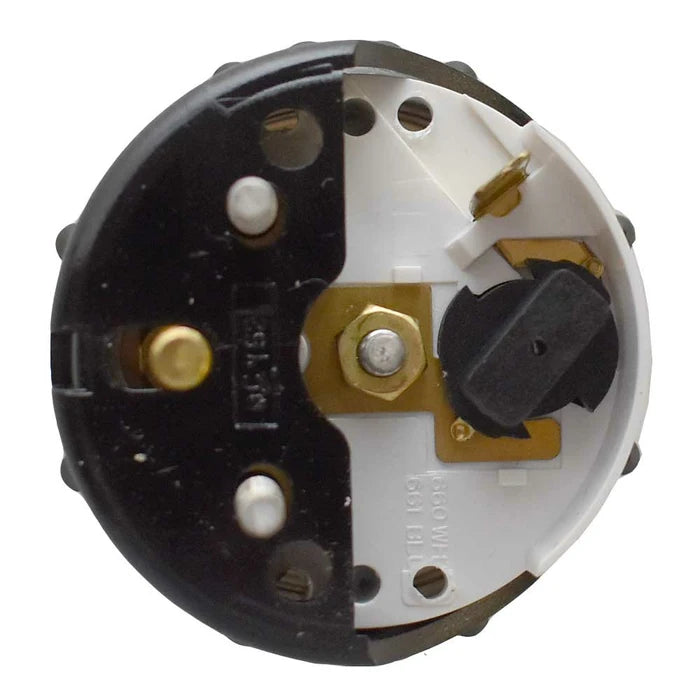 Johnson / Evinrude / OMC 2" Retro Newport Silver Trim Gauge 0775798 (GP7457A)