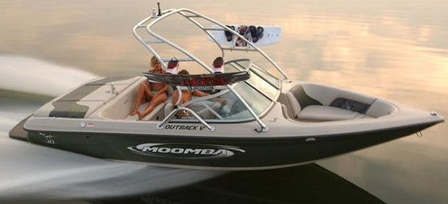 Skiers Choice 2008 Supra Sunsport 20V Sunbrella Mediterranean Blue Tonnaeu Cover SC106082