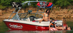 Skiers Choice 2008 Moomba Outback V w/o Tower Weathermax Black Mooring Boat Cover SC108108