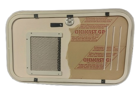 Chris Craft 27/28 Catalina Console Hatch Door w/ Louvers 060-00080