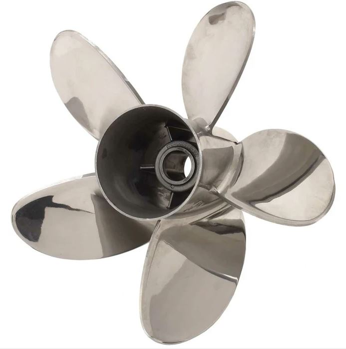 Mercury Maximus 5 Blade LH 15 5/8" X 26" Stainless Steel Propeller 48-889965-26