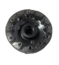 Black Aluminum Splined Steering Wheel Adapter Hub