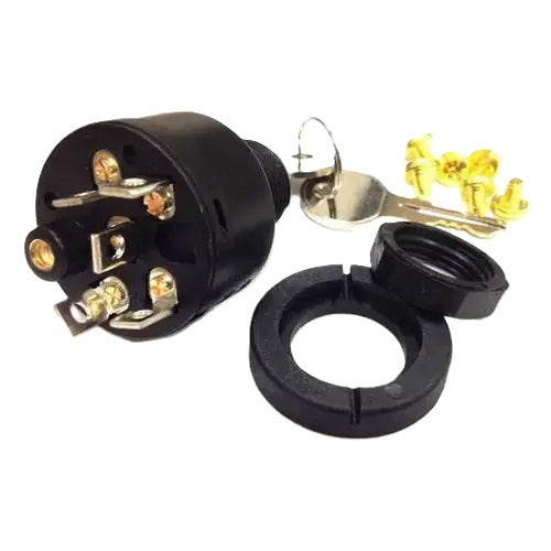Sierra / Johnson / Evinrude / OMC 6 Terminal Push-to-Choke Ignition Switch 18-1802
