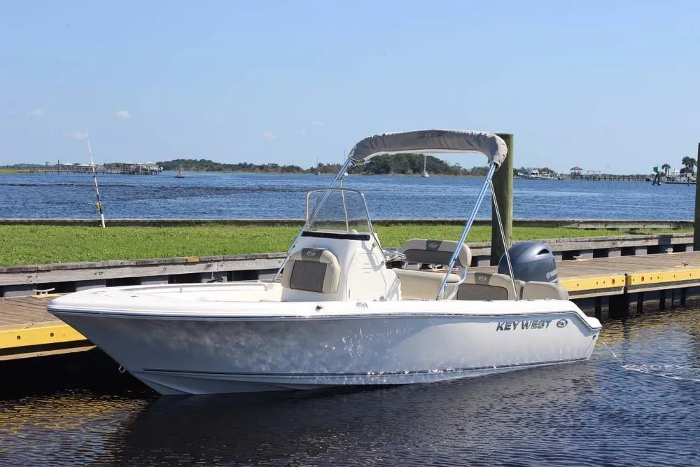Key West Boats 189 / 203 FS Sunbrella Toast Console Cover CC189FS