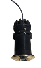 Brass Bezel Blue 9 LED Underwater Thru-Hull Style Light