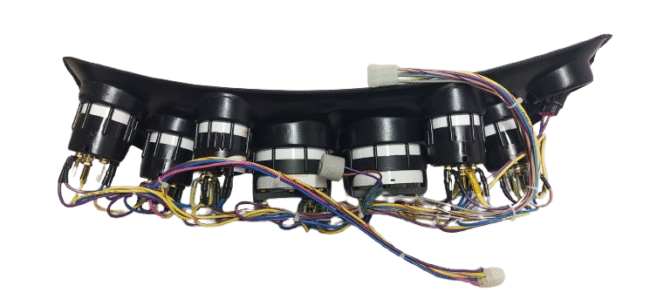 Monterey Boats/Pacer Marine Black Carbon Composite Instrument Kronos Gauge Panel 60251023-00-PANL