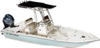 Key West Boats 210 / 230 BR w/ Hard T-Top Sunbrella Toast Spray Shield CVR210230SSHT