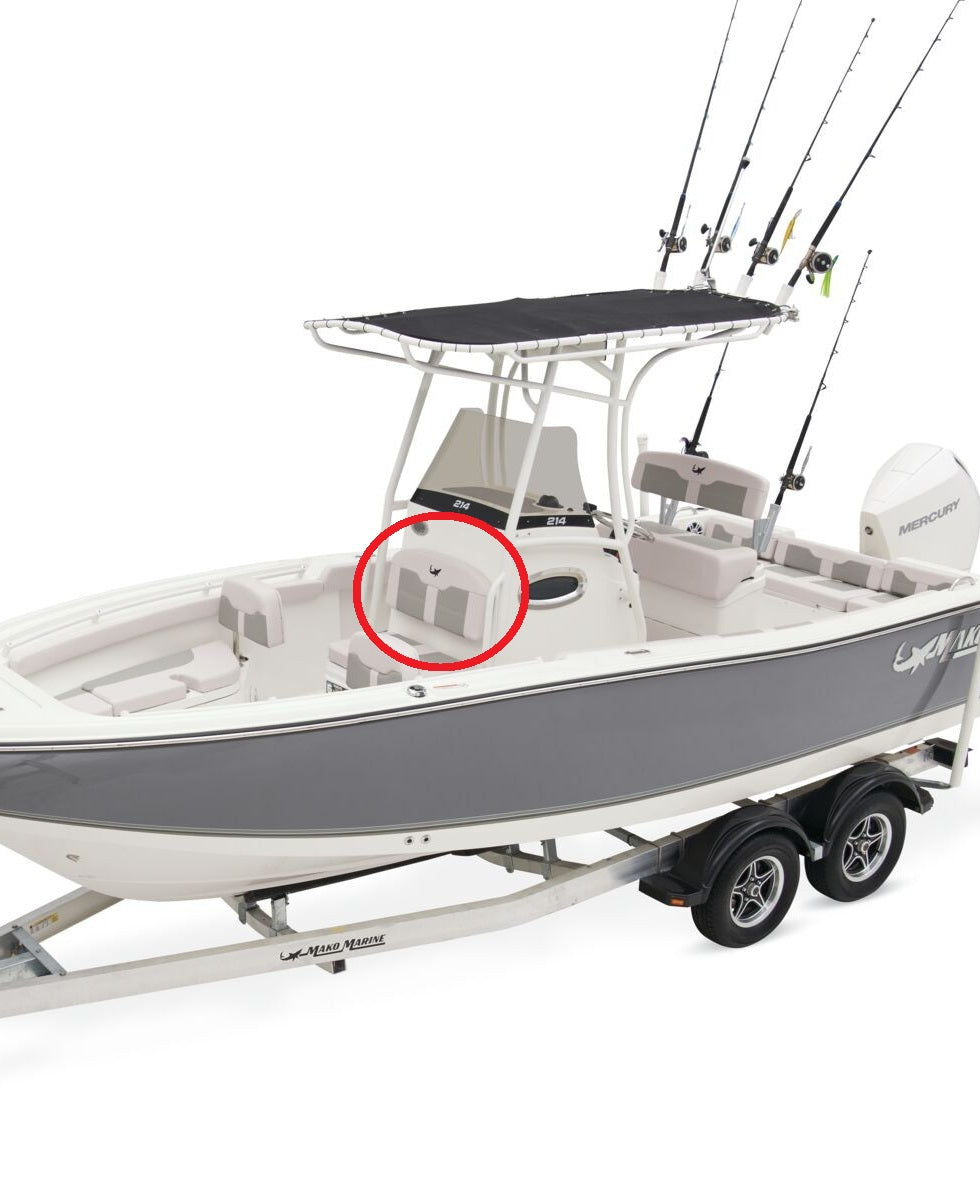Mako Boats 214 CC Forward Console Seat Backrest Only