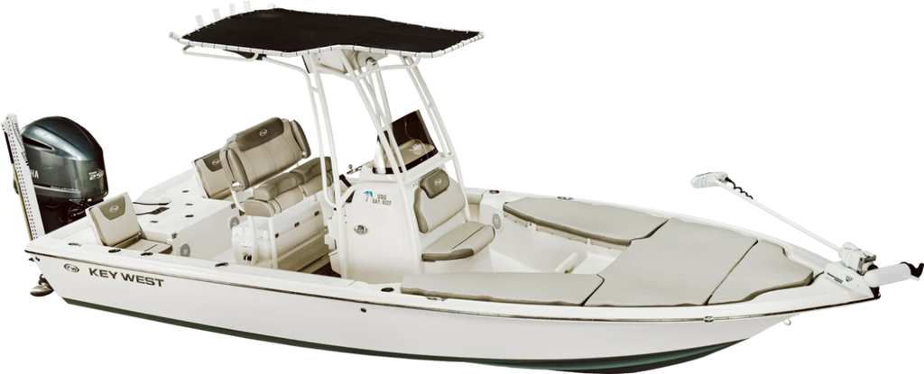 Key West Boats 230 BR w/ T-Top Sunbrella Toast Mooring Cover 2768MS