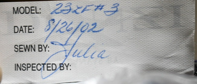 2005-2006 Donzi Marine 23 ZF Captains Navy Console Cover Canvas