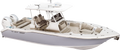 Key West Boats 263FS Sunbrella Toast T-Top Console Cover CC263FSTTOP