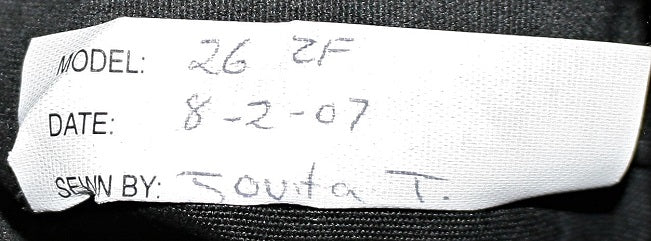 2007-2008 Donzi Marine 26 ZF Jet Black T-Top Cargo Storage Canvas