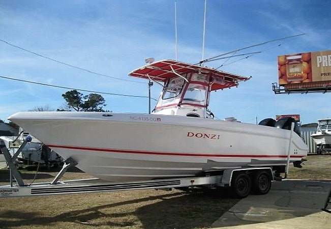 2005-2006 Donzi Marine 26 ZF Jet Black T-Top Canvas