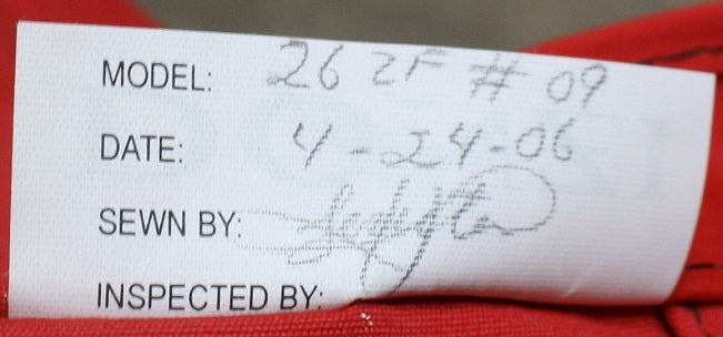 2006-2007 Donzi Marine 26 ZF Jockey Red T-Top Canvas