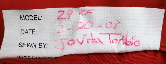 2008-2009 Donzi Marine 29 ZF Jockey Red Bimini Canvas