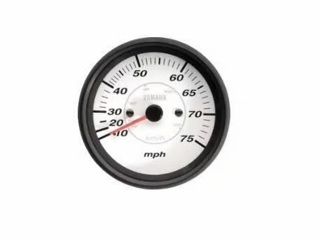 Yamaha Pro-Series 0-75 MPH  White Speedometer Assembly Kit 6Y7-83510-10-00
