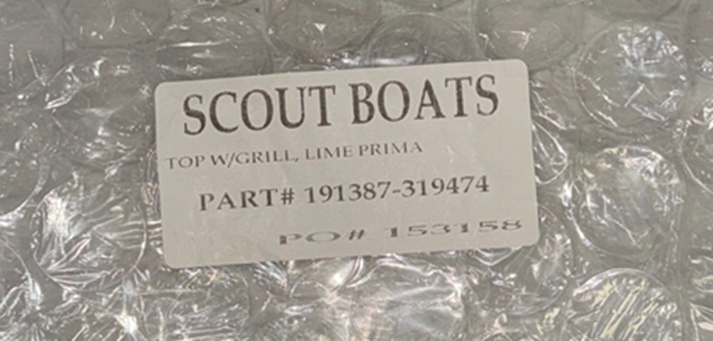 Scout Boats Lime Prima Galley Counter Top w/ Grill 919387-319474