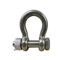 Extreme Max 5/8" Stainless Steel Bolt Style Anchor Shackle 3006.8381