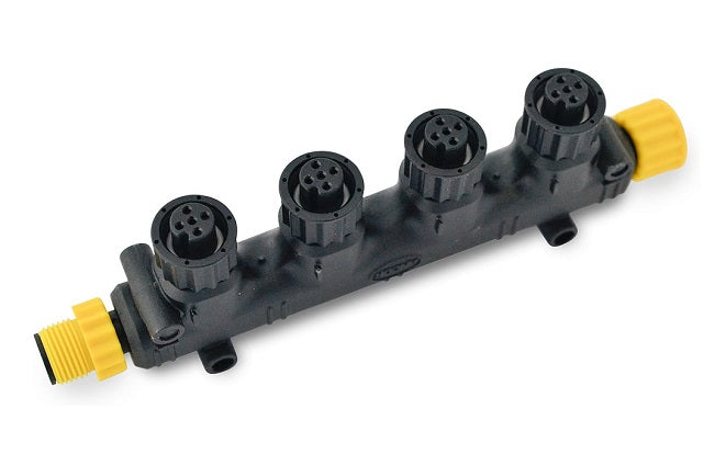 Ancor NMEA 2000 Universal Fit Micro Device Four Way Tee Connector 270104