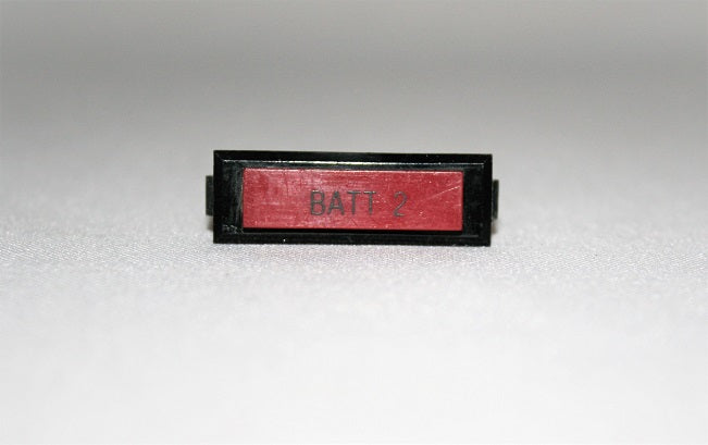 Wellcraft Solico Rectangle BATT 2 Indicator Light