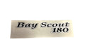 Scout Boats Bay Scout 180 Designator Logo Sticker Decal (1 Pair)