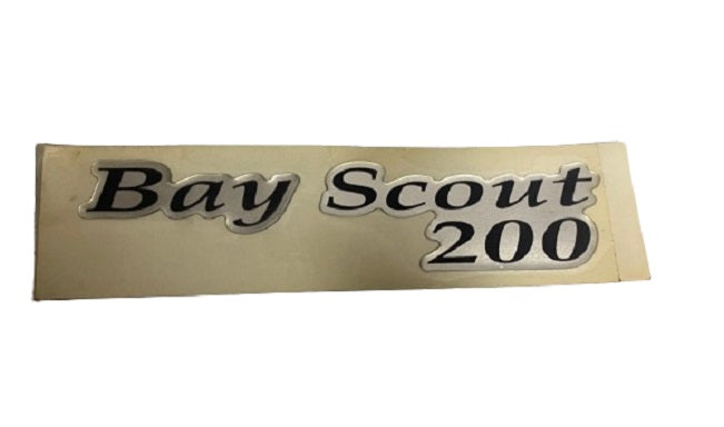 Scout Boats Bay Scout 200 Designator Logo Sticker Decal (1 Pair)