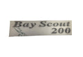 Scout Boats Bay Scout 200 Designator Logo Sticker Decal (1 Pair) 4000-0133