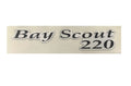 Scout Boats Bay Scout 220 Designator Logo Sticker Decal (1 Pair)