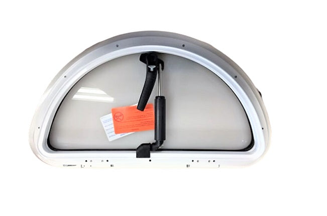 Bomar Pompanette White D-Shape Ventilation Hatch N1062-10HX-LWHT