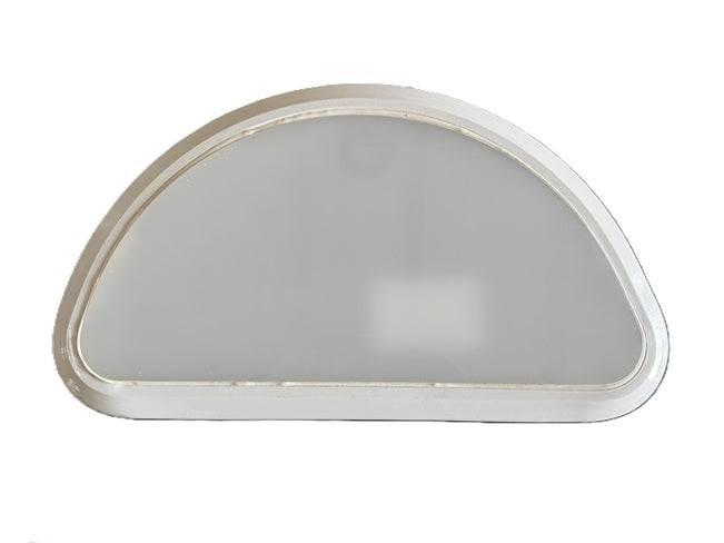 Bomar Pompanette White D-Shape Ventilation Hatch N1062-10HX-WHT