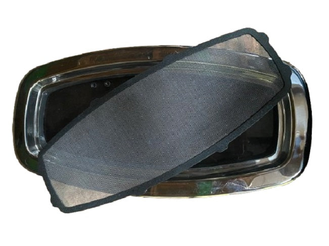 Bomar Flagship Series 719 Rectangle Stainless Steel Opening Smoke Portlight Window S719-6-SS