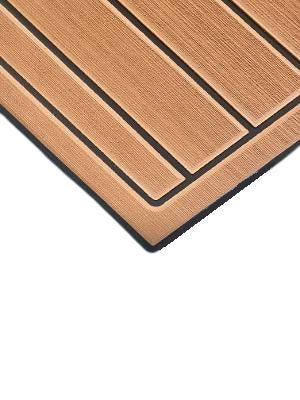 Monterey Boats 305SS Brown Brushed Teak w/ Black Swim Platform Inlay Kit 25189956-00-SEAD