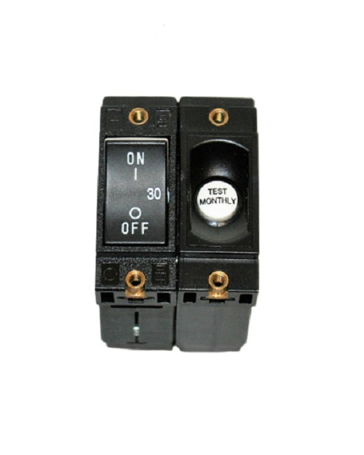 Carling Technologies SmartGuard 2-Pole 30 AMP Circuit Breaker PBA-BF-24-630-51A-EC