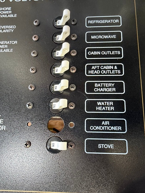 Century Boats 3200 Walk Around 120 AC Panel 56200662