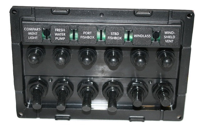 Century Boats 3200 Offshore Auxiliary Helm Panel 56200705-PAN-SWT