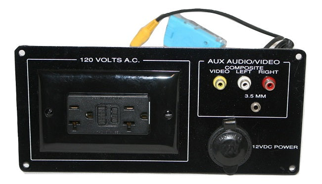 Century Boats 3200 Offshore Audio Video Black Gloss Panel 56200714-PAN