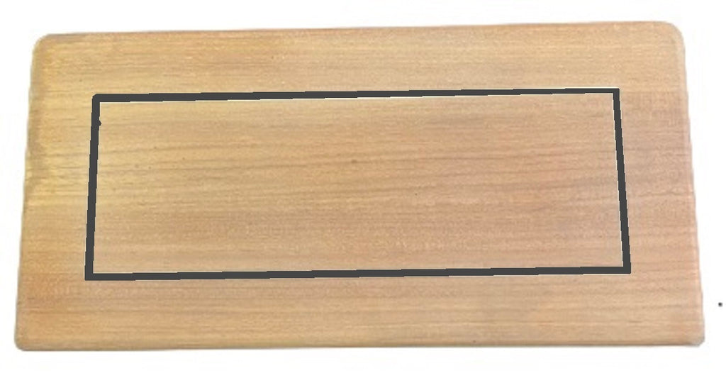 Chris Craft 26 Catalina Solid Teak W/ Black Inlay Foot Rest 016-2655