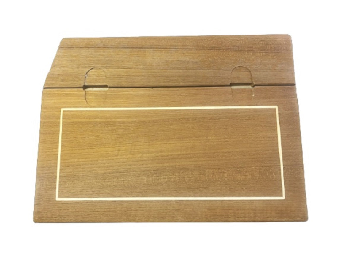 Chris Craft 26 Calypso Dual Console Teak Helm Footrest Set 016-2656