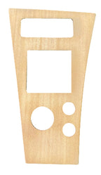 Chris Craft 25 Launch Solid Mahogany Helm Port Panel 018-3083