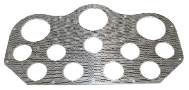 2009-Current Chris Craft Corsair Twin Engine Gauge Dash Panel Blank 025-4010