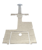 Chris-Craft 35 Calypso Basketry Rattan Grey Cockpit Mat Carpet Kit 048-00052