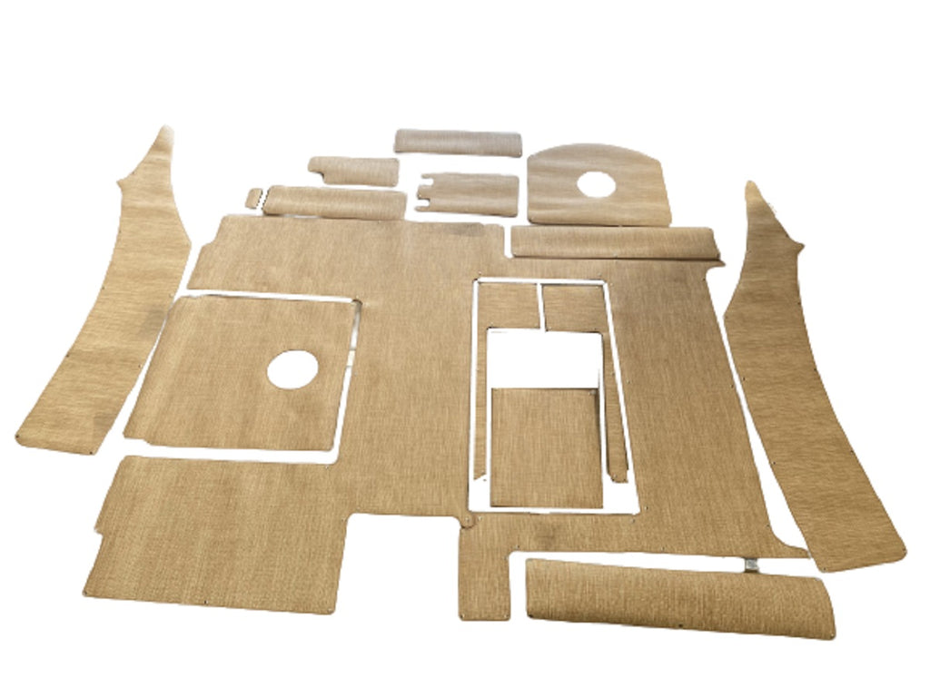 Chris-Craft 35 Catalina Jubilation Sand Dune Cockpit Mat Carpet Kit 048-00101
