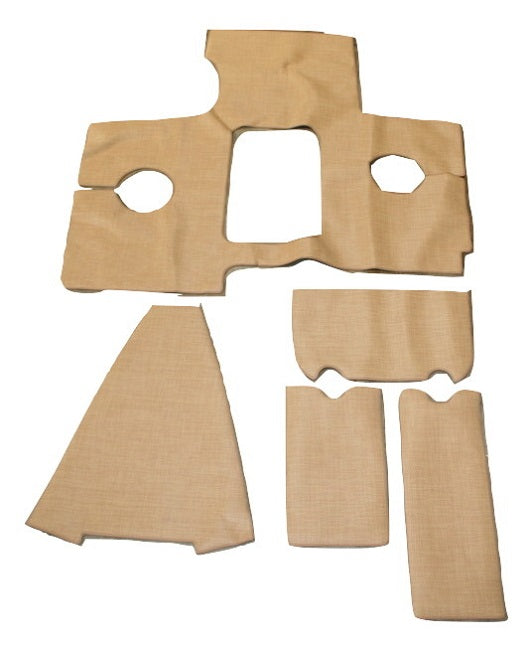Chris-Craft 30 Catalina Basket Woven Tan Helmseat & Table Mat Carpet Kit 048-8417