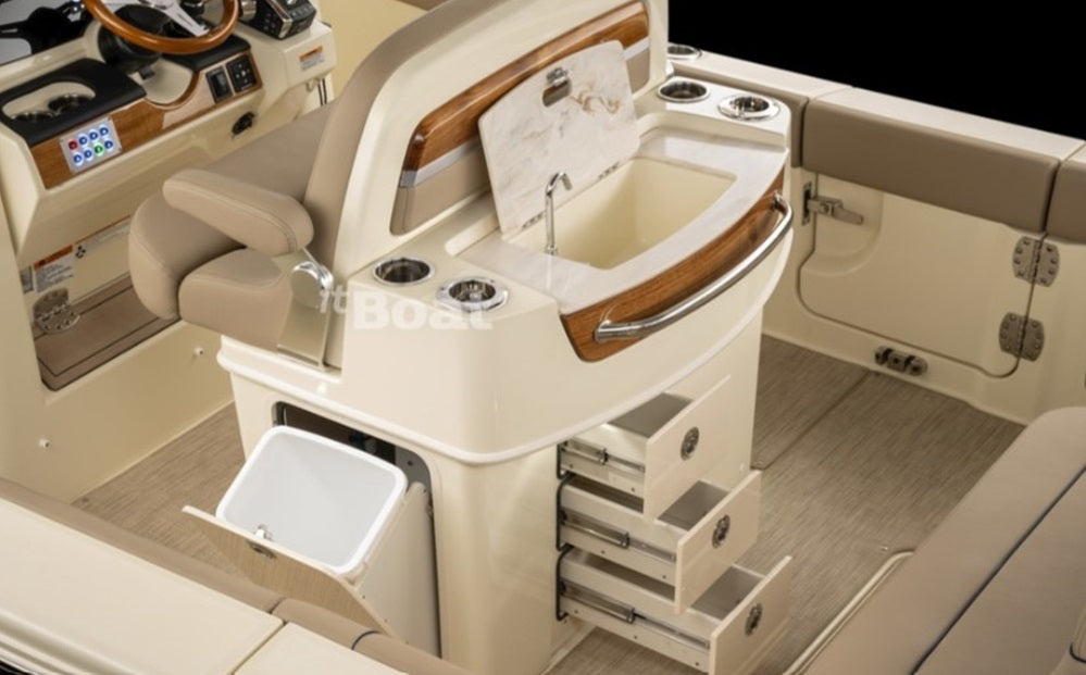 Chris-Craft 28 Catalina Chestnut Cockpit Flooring Kit 048-00272